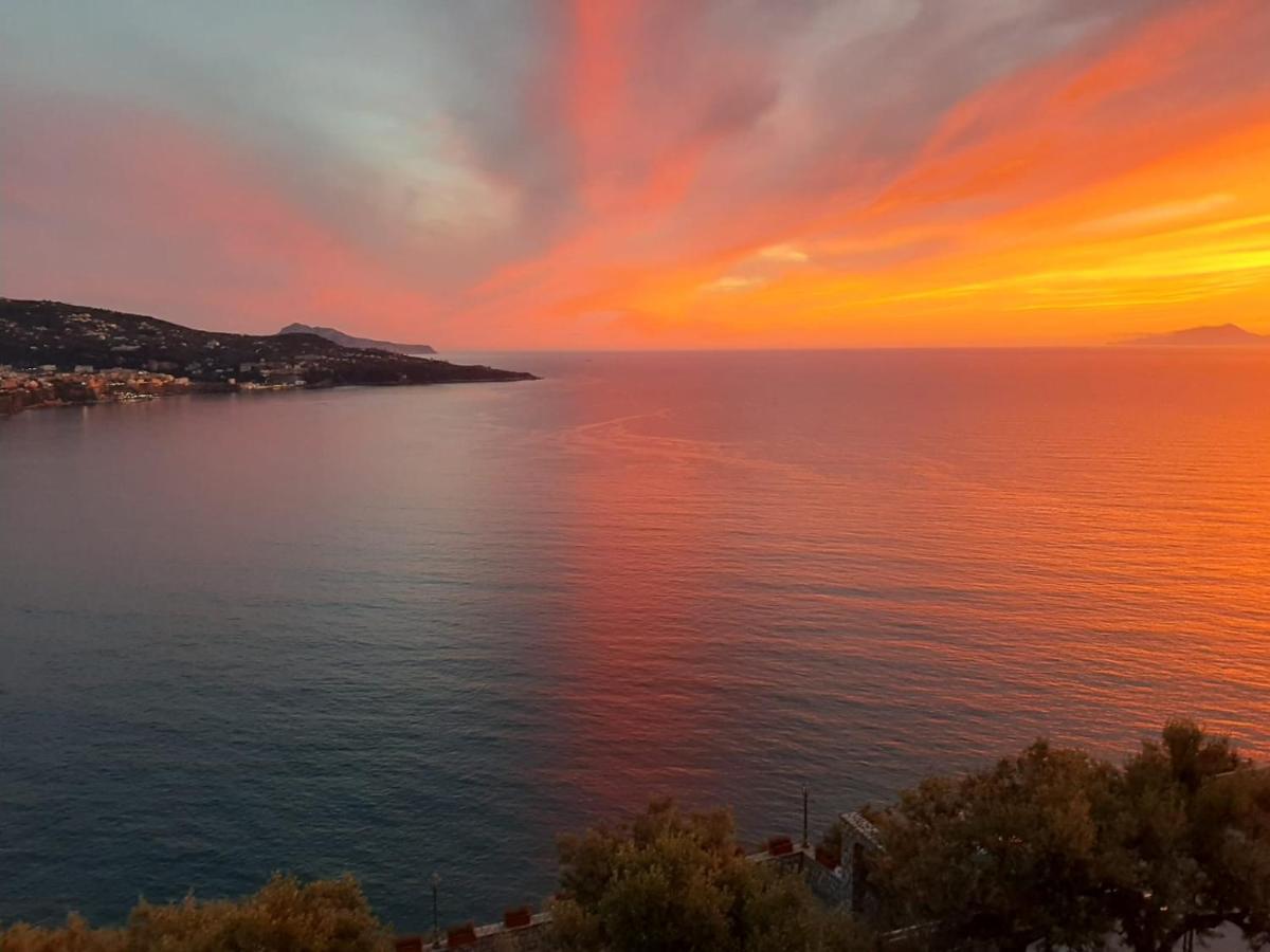 ヴィーコ・エクエンセBella Vista House-Sorrento Coast - Free Parking-Solariumアパートメント エクステリア 写真