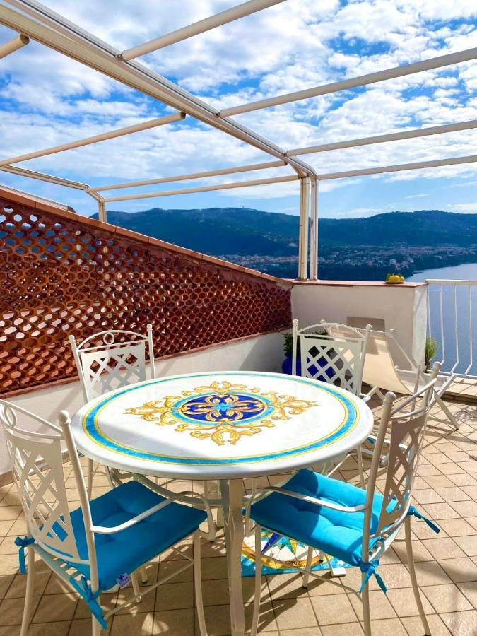 ヴィーコ・エクエンセBella Vista House-Sorrento Coast - Free Parking-Solariumアパートメント エクステリア 写真